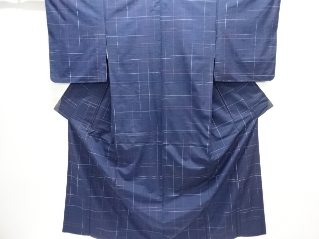 Japanese Kimono / Tsumugi Omeshi Silk